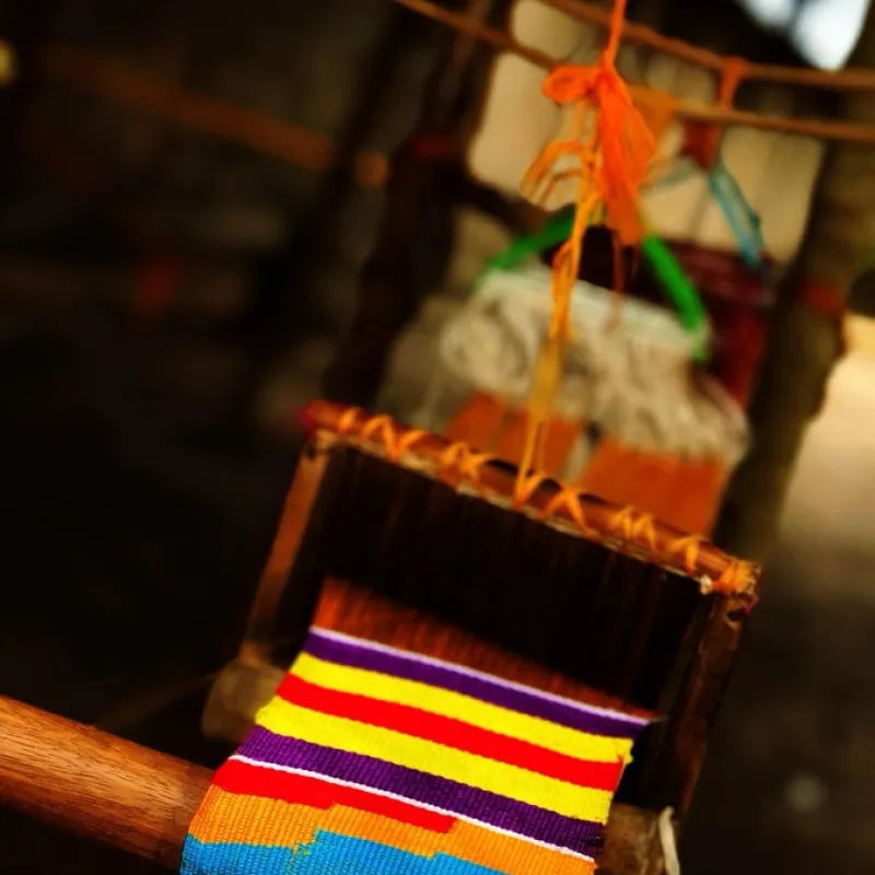Hand-woven Kente Stole