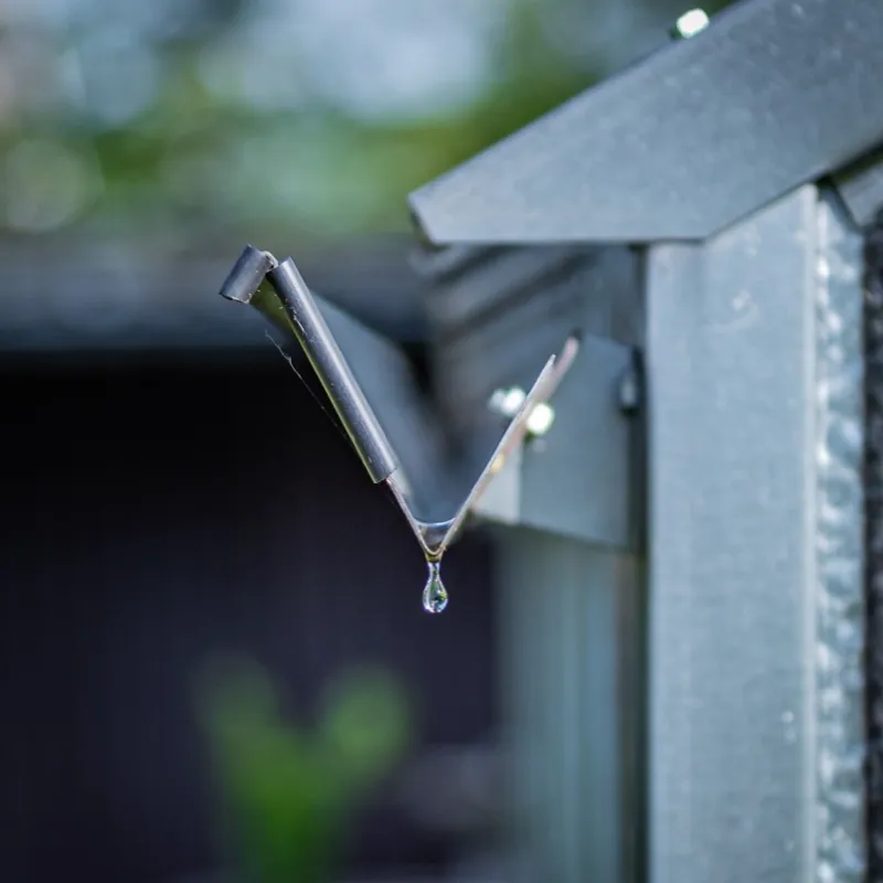 PVC Rain Gutter 4m