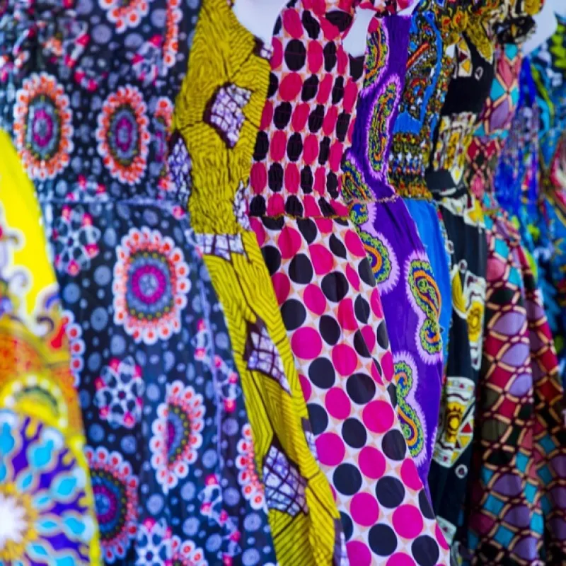 Women's African Print Dress