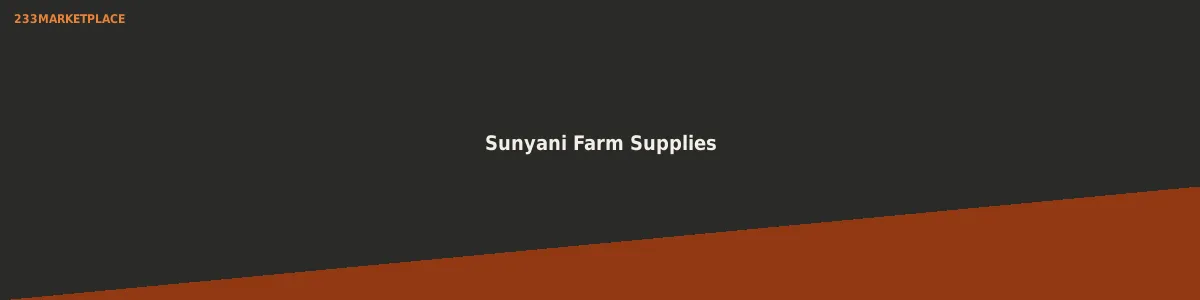 Sunyani Farm Supplies